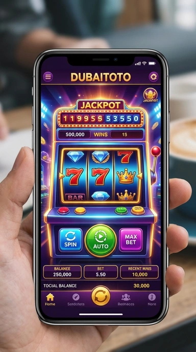 Galeri pratinjau visual dubaitoto build APK resmi terbaru